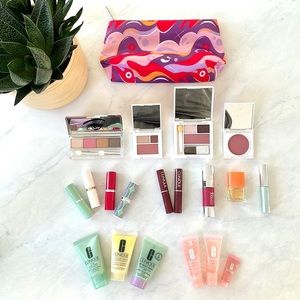 NWT CLINIQUE 20 pc. Makeup and Skincare Bundle